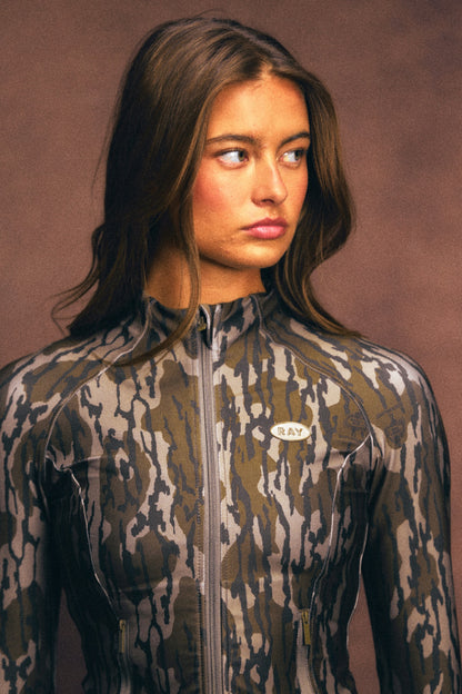 Sprint Zip Up Jacket - Mossy Oak® Bottomland®