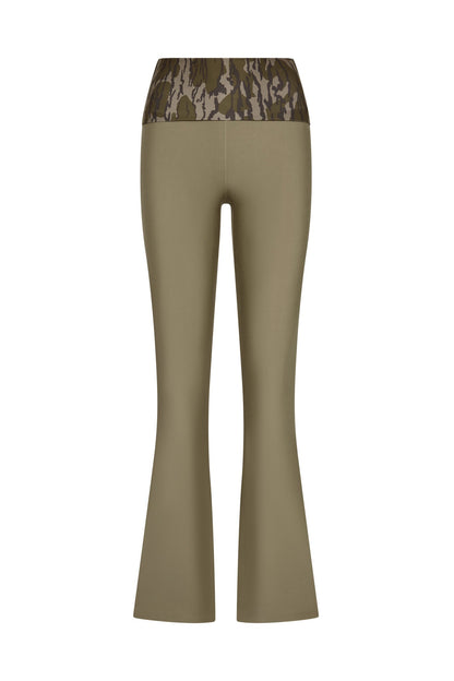 Foldover Wide Leg Pants- Mossy Oak® Bottomland®