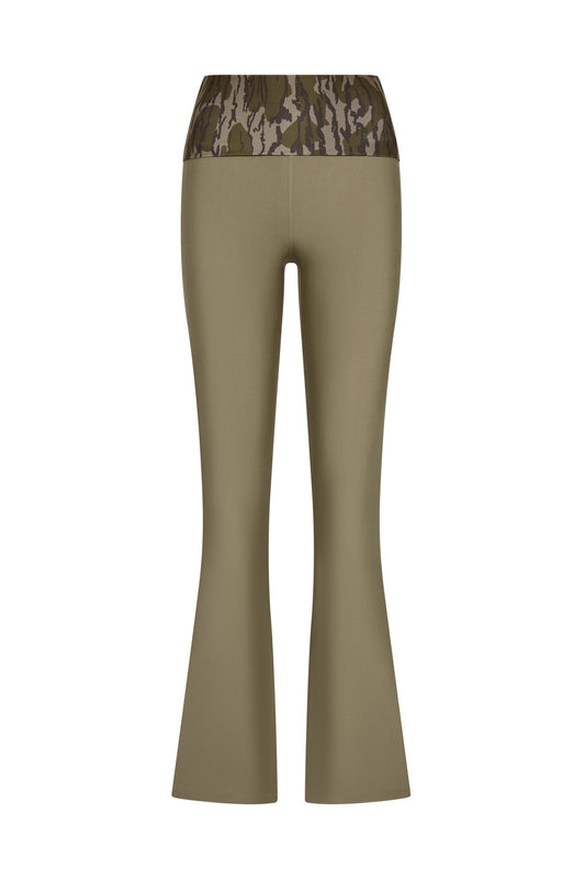 Foldover Wide Leg Pants- Mossy Oak® Bottomland®